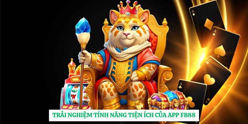 Trải nghiệm tính năng tiện ích của app FB88